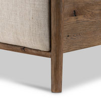 Gael Bed - Weathered Oak