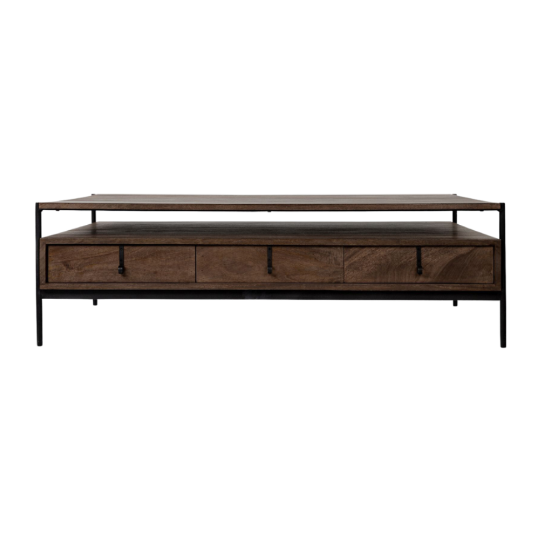 Glenn Six Drawer Coffee Table