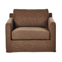 Harrison Slipcover Swivel Chair
