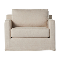 Harrison Slipcover Swivel Chair