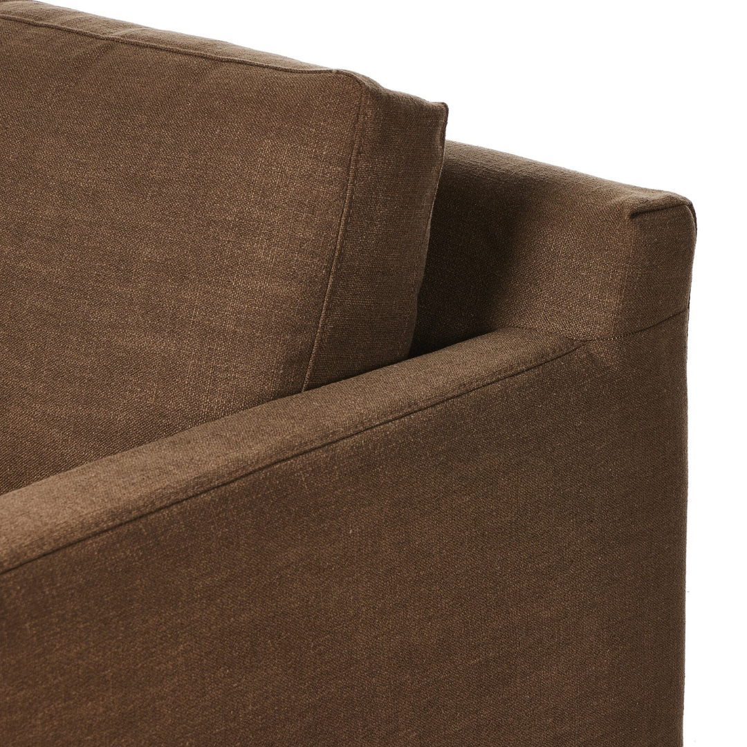 Harrison Slipcover Swivel Chair