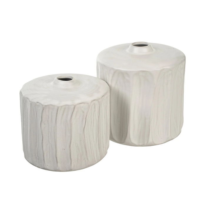 Conifer Vase Small White