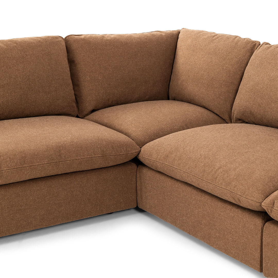 Igraine 4PC Sectional w/ Ottoman