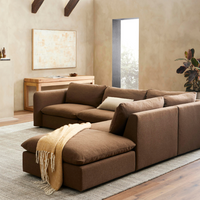 Igraine 4PC Sectional w/ Ottoman