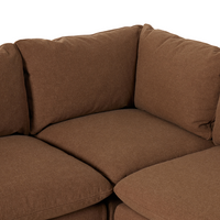 Igraine 4PC Sectional w/ Ottoman