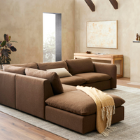 Igraine 4PC Sectional w/ Ottoman