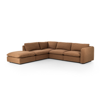 Igraine 4PC Sectional w/ Ottoman