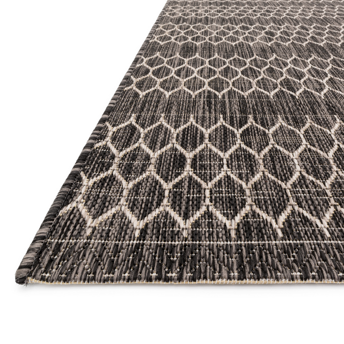 Isle IE-01 Black / Grey (Indoor/Outdoor Rug)