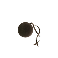 Chocolate Velvet Ornament