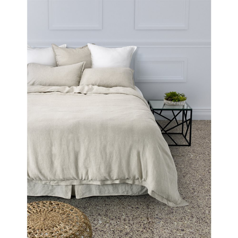 Natural Linen Duvet Cover