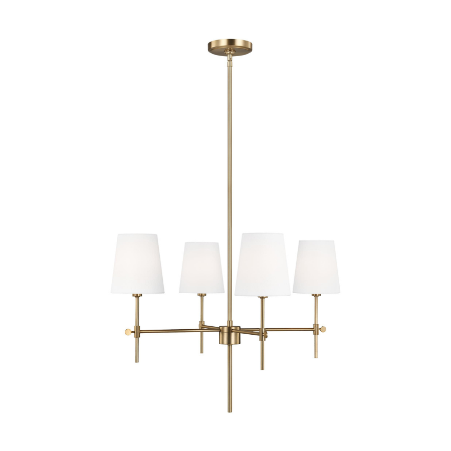 Baker Four Light SM Chandelier