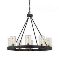 Inman 8 Light Outdoor Chandelier
