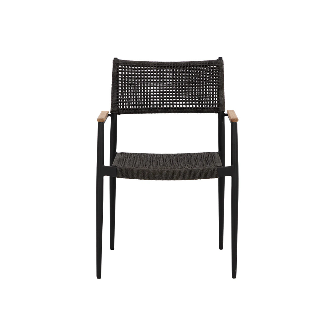 Nigel Outdoor Stackable Dining Armchair