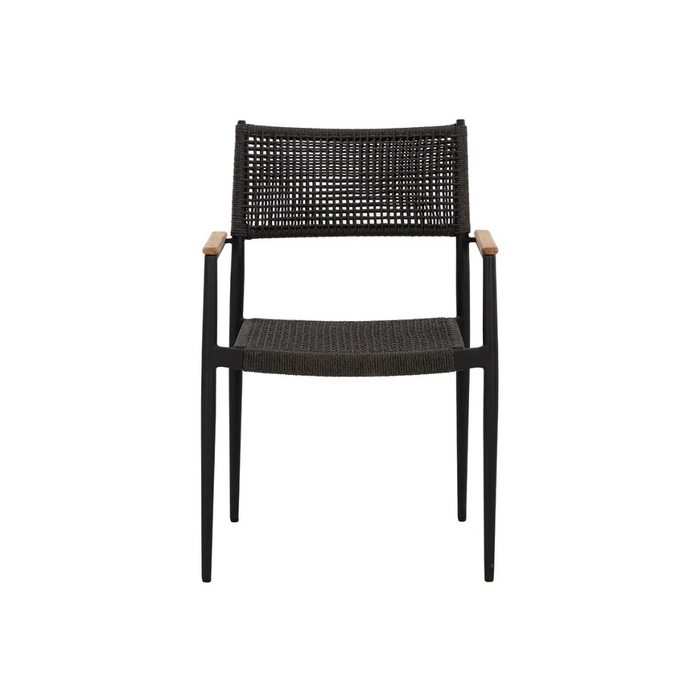 Nigel Outdoor Stackable Dining Armchair