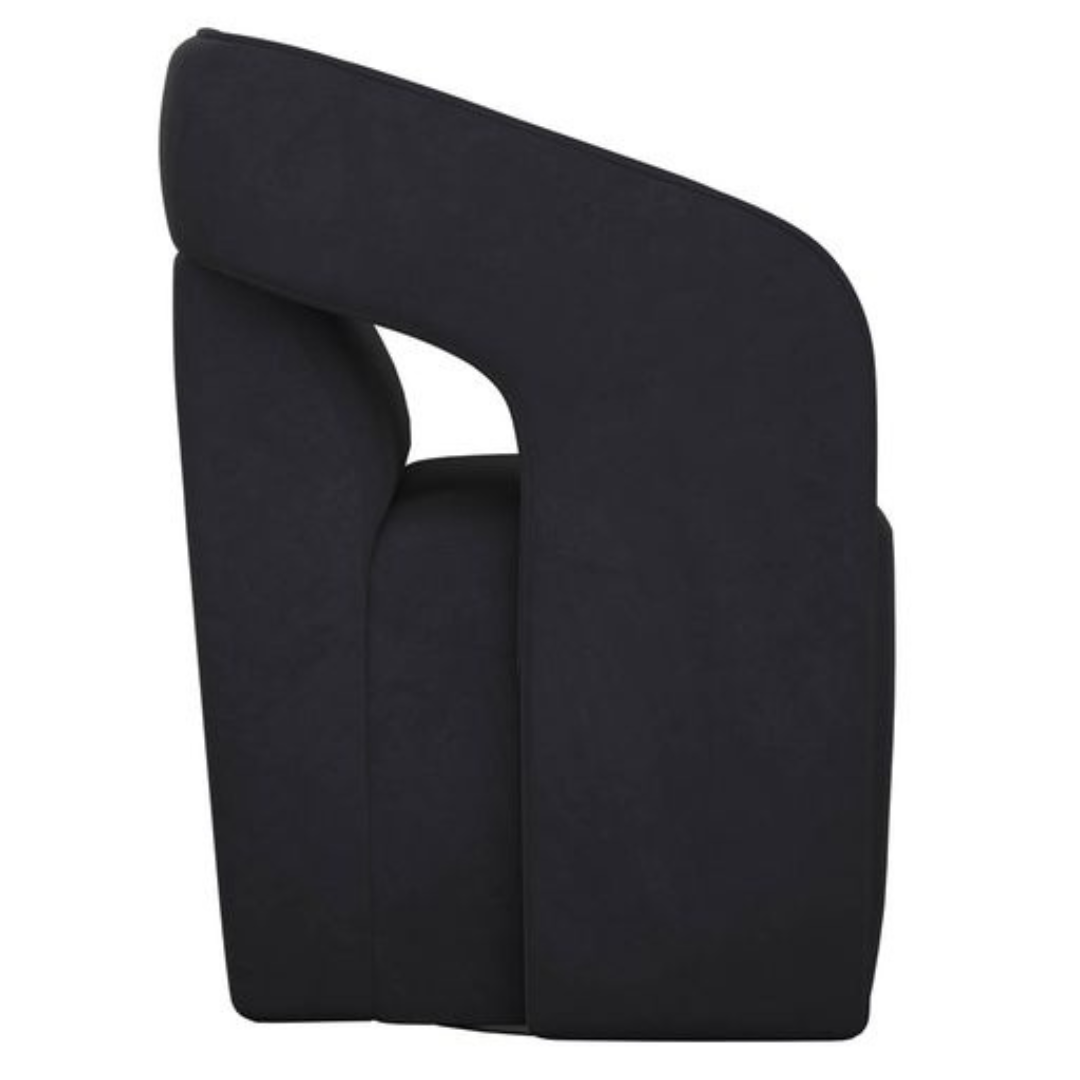 Kimball Wheeled Dining Armchair