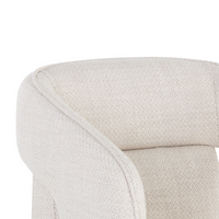 Kimball Wheeled Dining Armchair