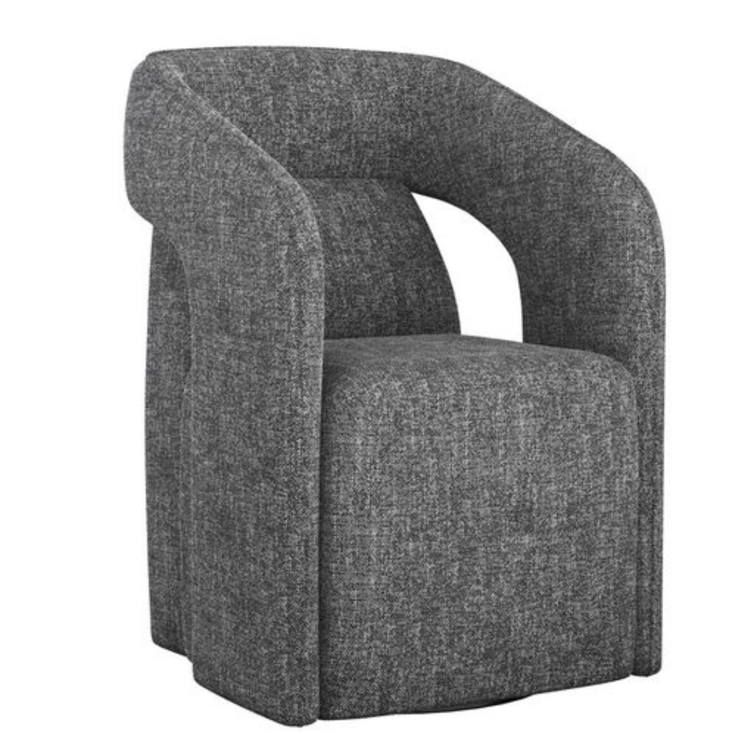 Kimball Wheeled Dining Armchair