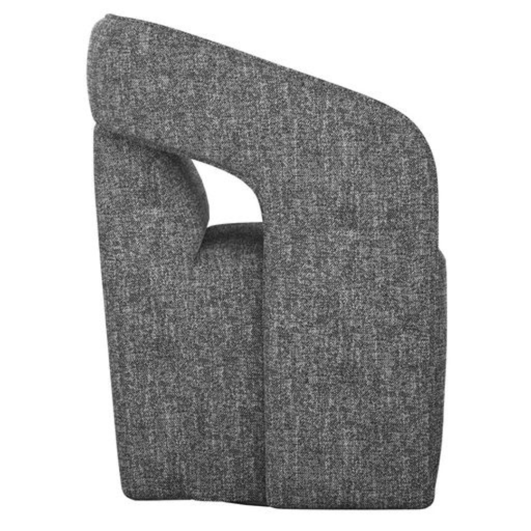 Kimball Wheeled Dining Armchair