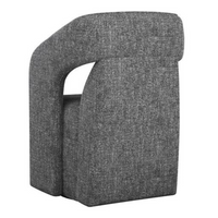 Kimball Wheeled Dining Armchair