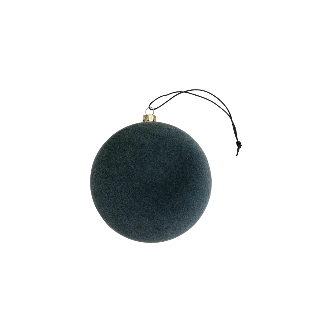 Pine Green Velvet Ornament
