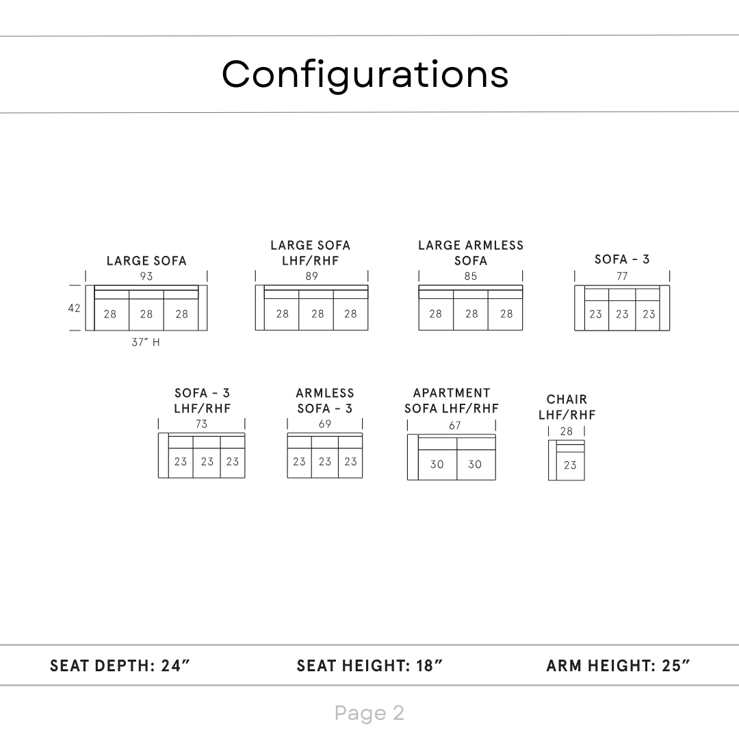 Capetown Custom Sofa