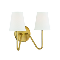 Minimalist 2-Light Wall Sconce