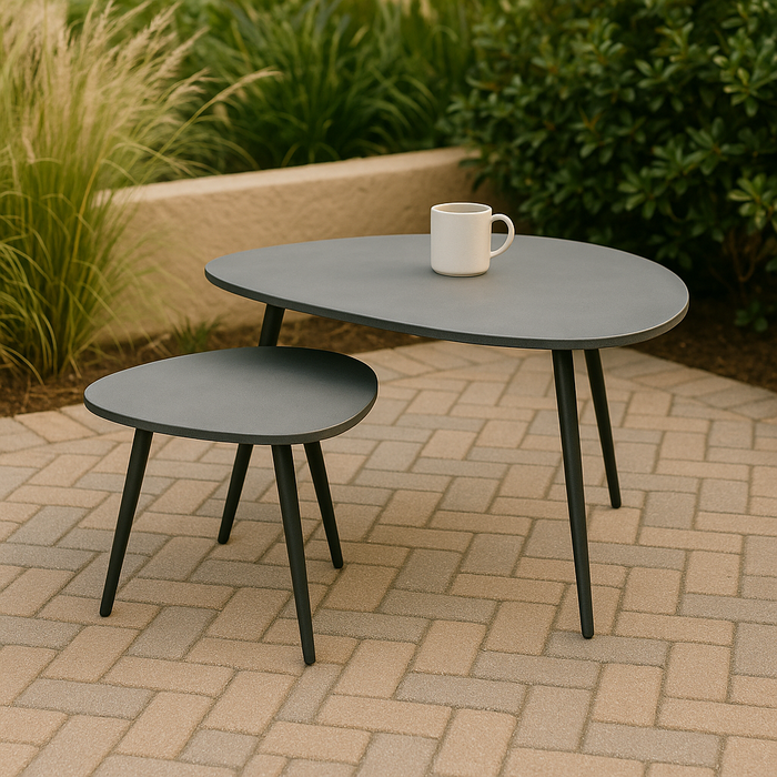 Naples Outdoor Nesting Coffee Table Set