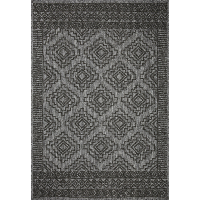 Rainier RAI-06 Grey / Charcoal (Indoor/Outdoor Rug)