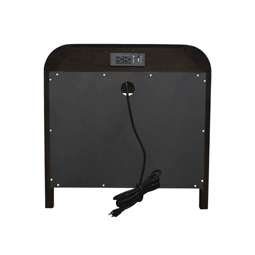 Bowman Nightstand /w Charging Station