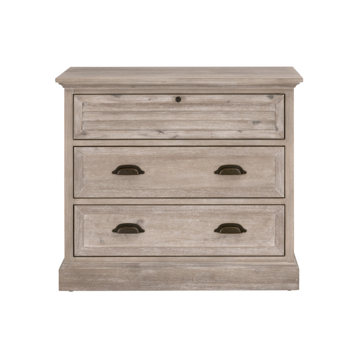 Edgar 3-Drawer Nightstand