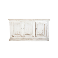 Marsha 3-Door Antiqued Small Sideboard