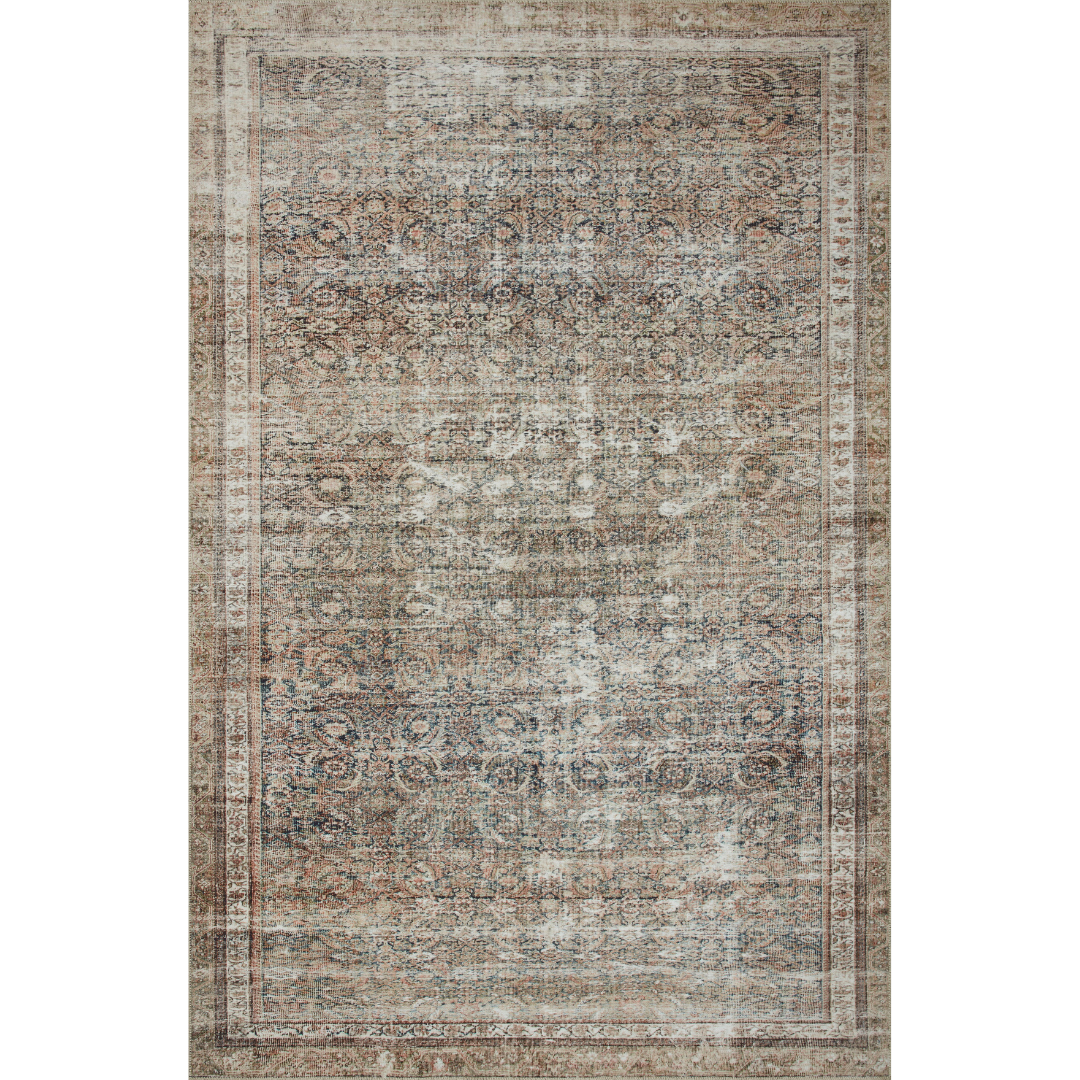 Jules JUL-09 (CJ) Ink/Terracotta Rug