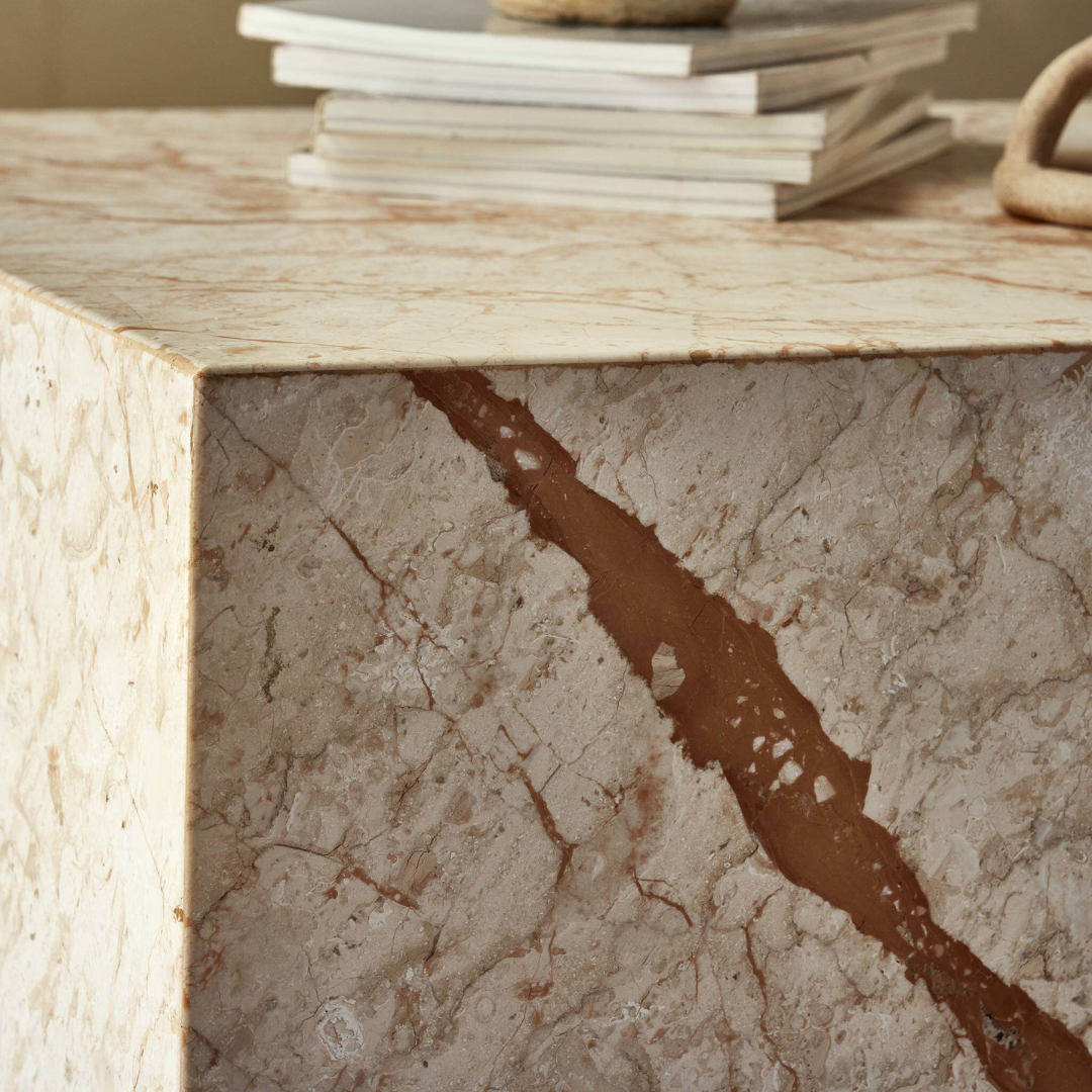Penka Marble End Table