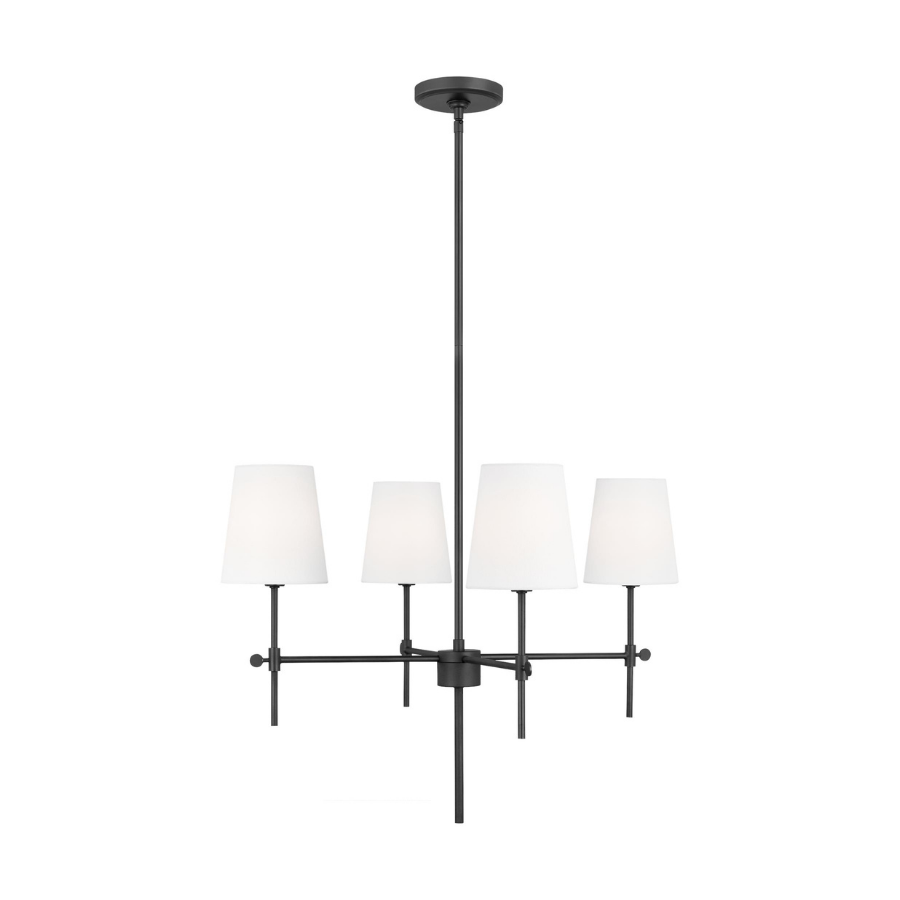 Baker Four Light SM Chandelier