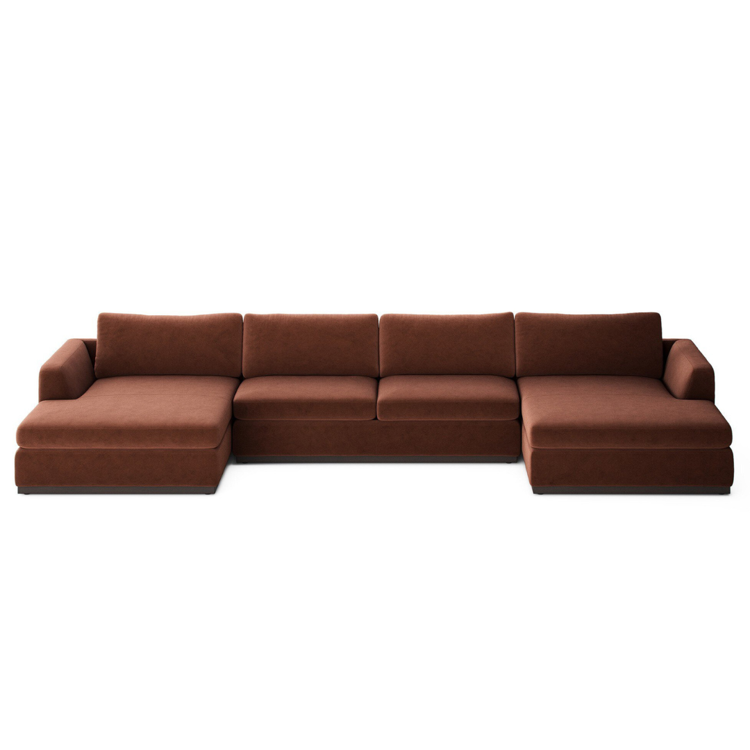 Collier Custom 3-PC U-Sectional