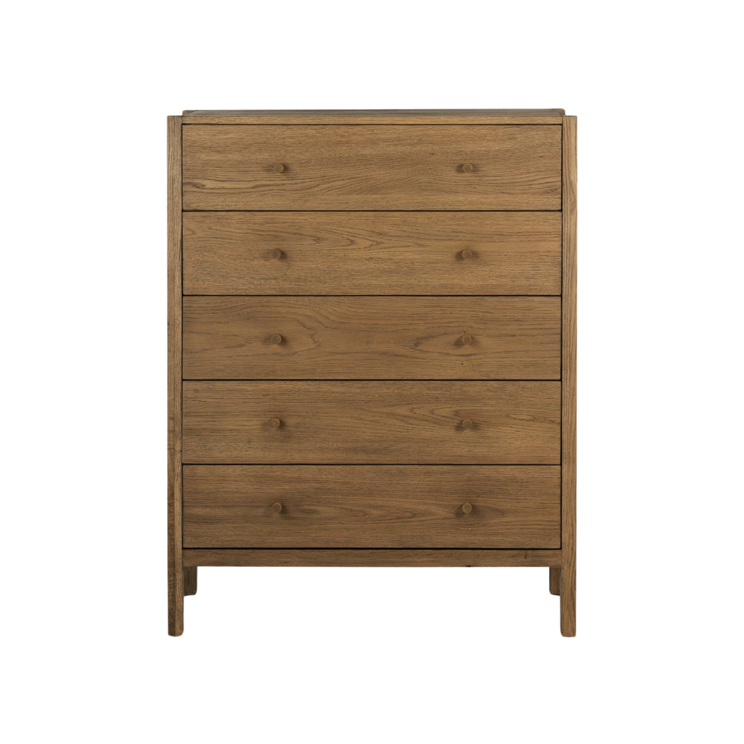 Mera 5-Drawer Tall Dresser