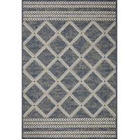 Rainier RAI-05 Denim / Ivory (Indoor/Outdoor Rug)