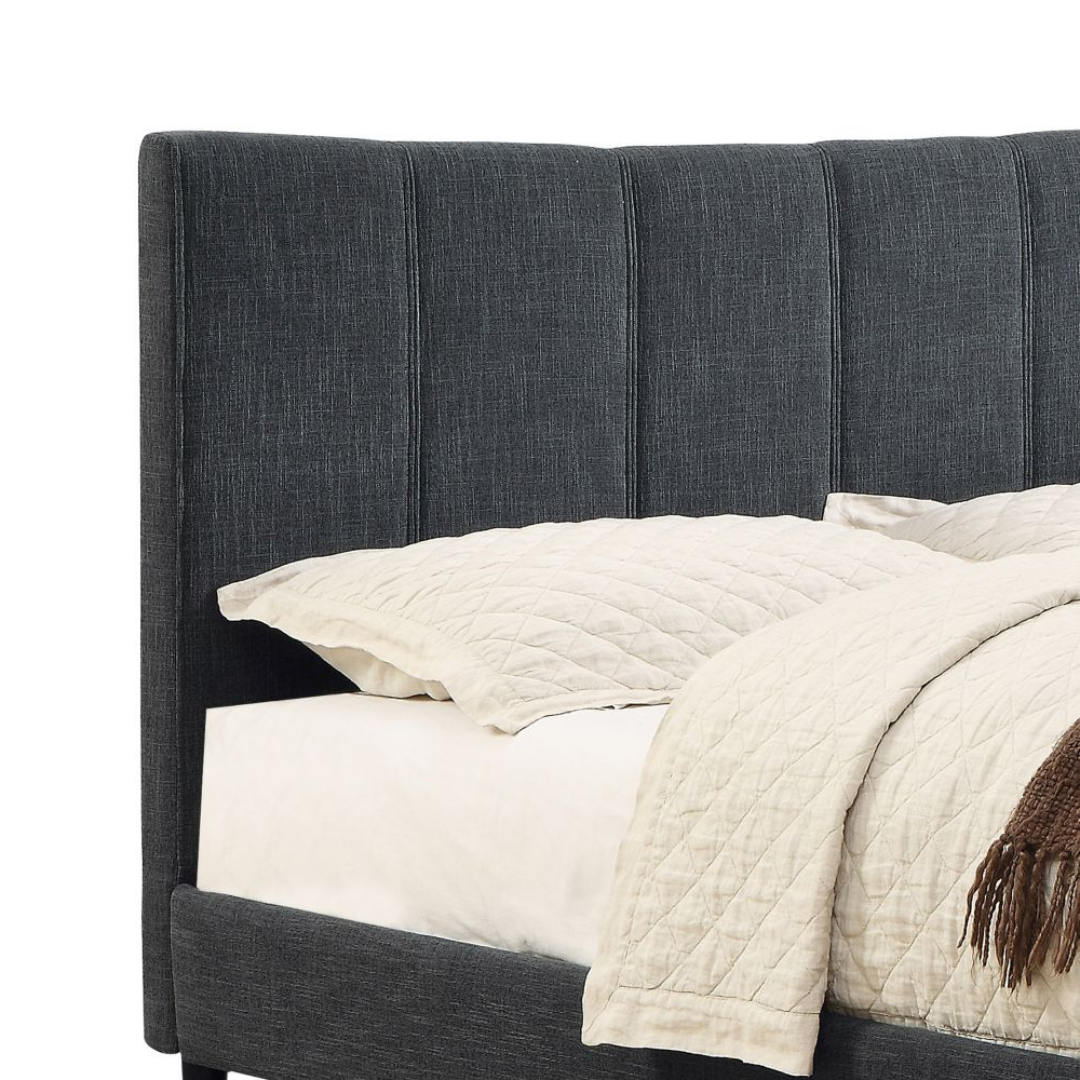 Rimo Platform Bed Grey