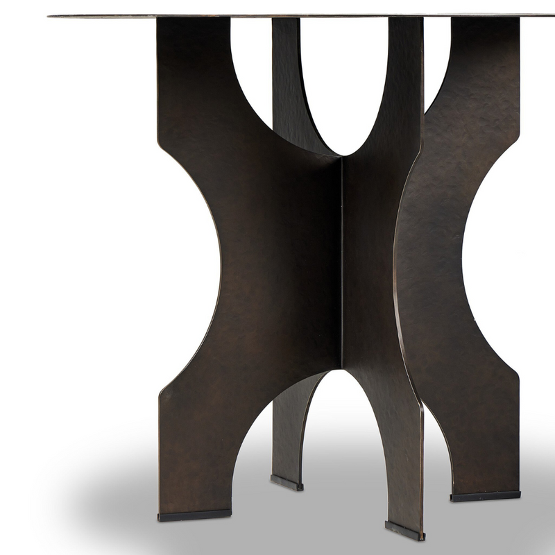 Roderick Solid Iron End Table