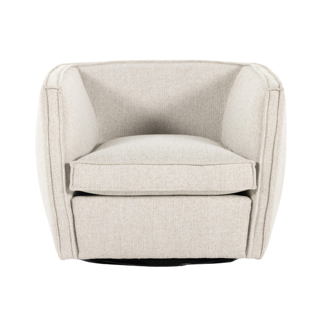 Roman Swivel Chair Fallon Linen