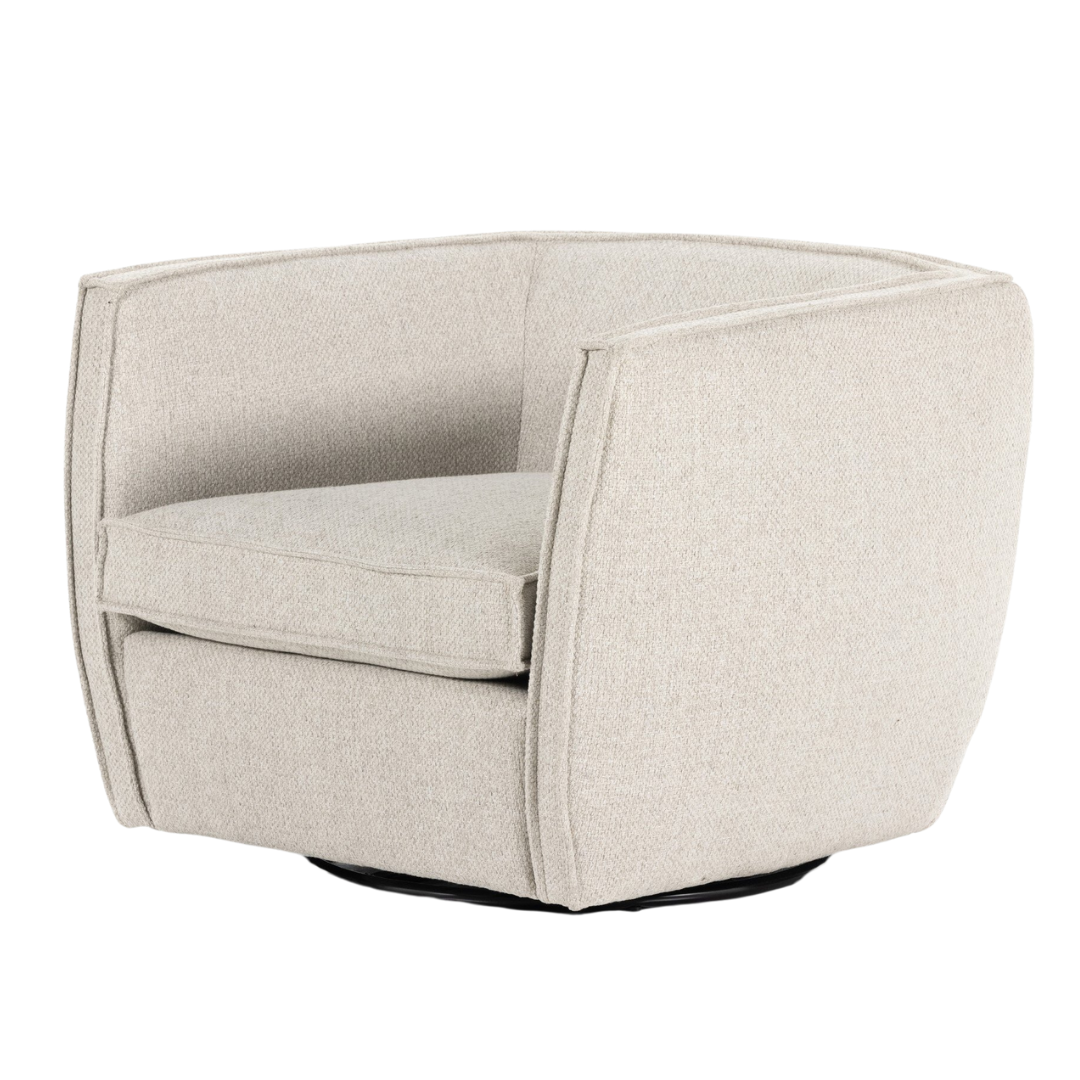 Roman Swivel Chair Fallon Linen