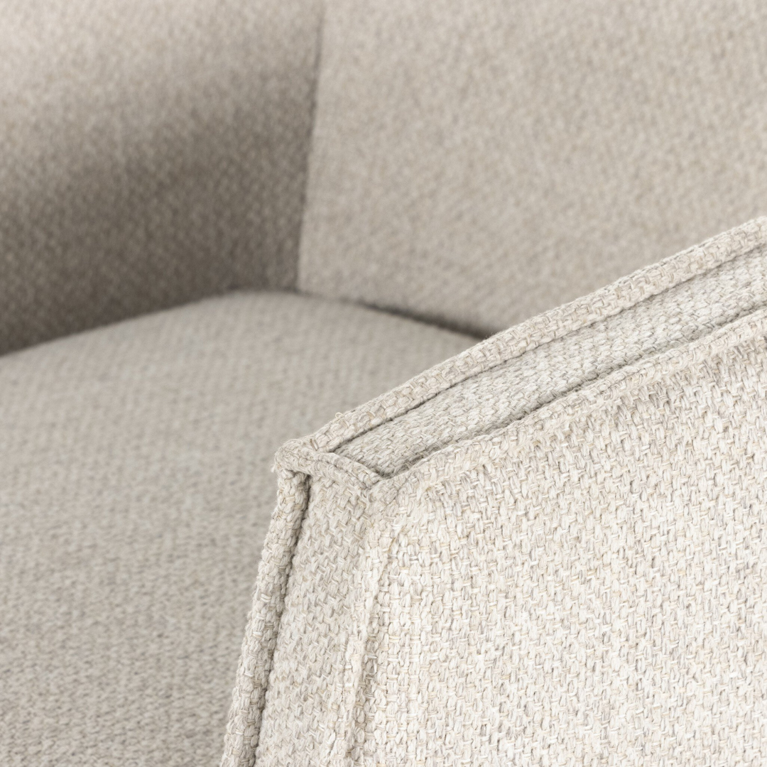 Roman Swivel Chair Fallon Linen