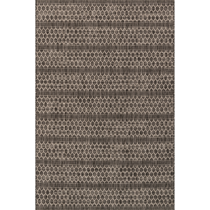 Isle IE-01 Black / Grey (Indoor/Outdoor Rug)