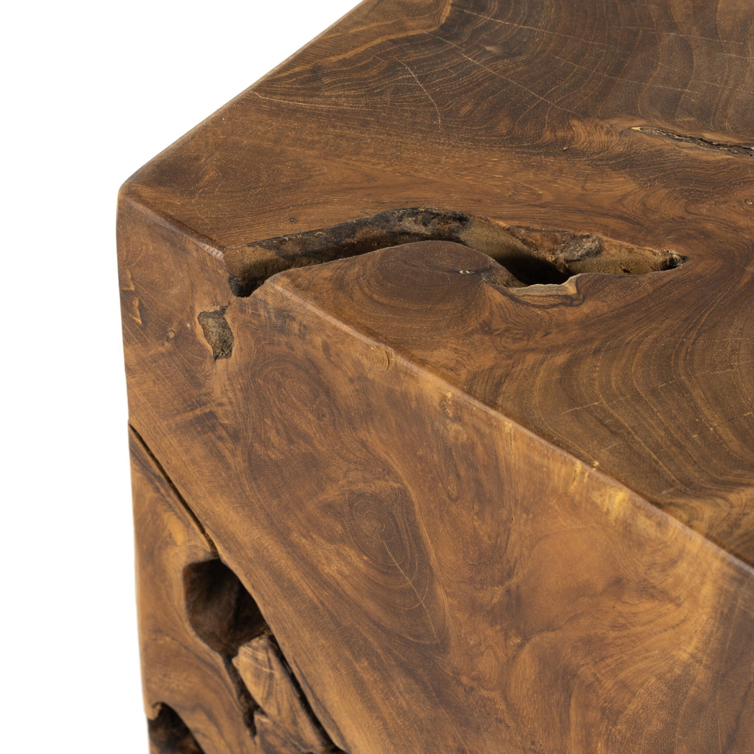 Tenley Teak Stool