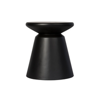 Concrete Mineral Side Table