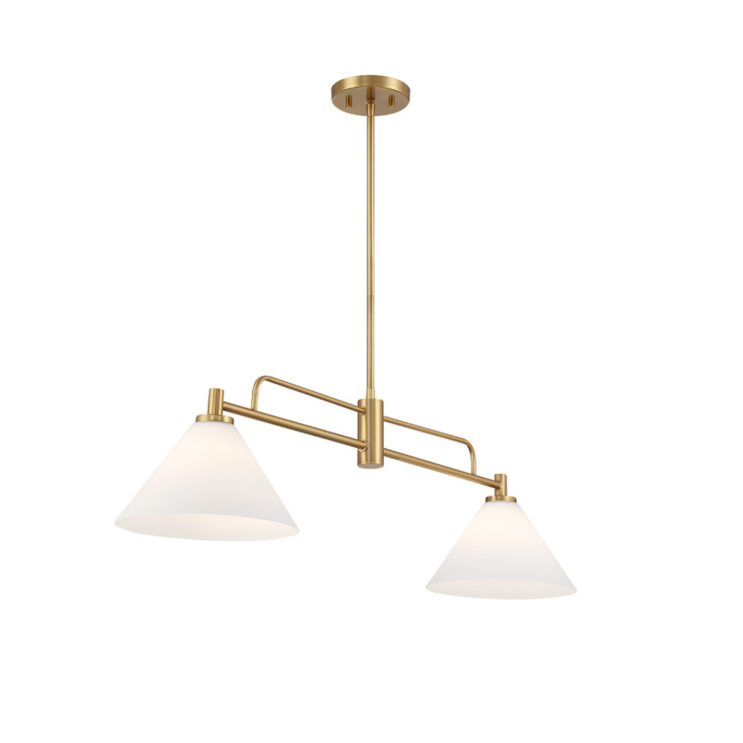 Kori Linear 2-Light Chandelier
