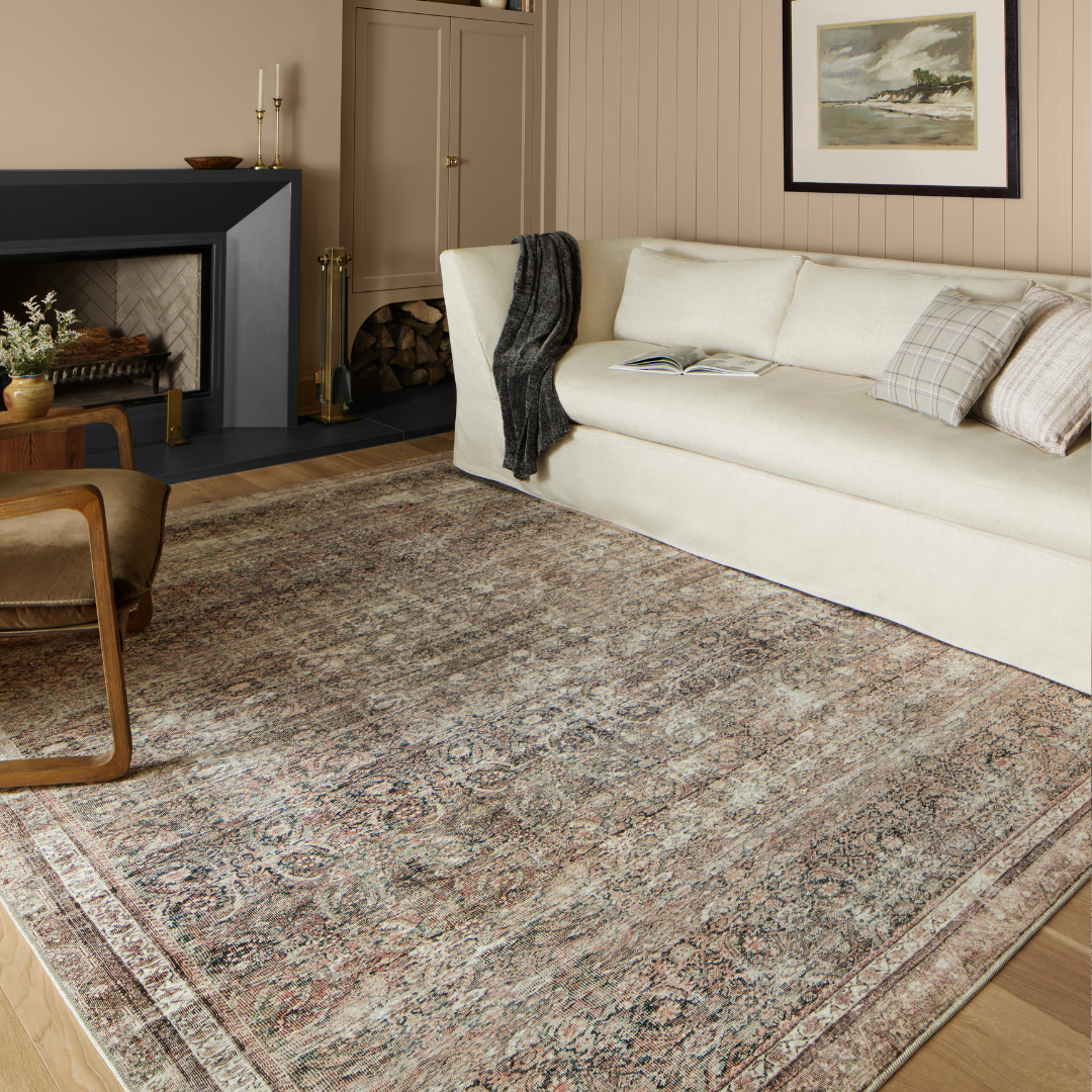 Jules JUL-09 (CJ) Ink/Terracotta Rug