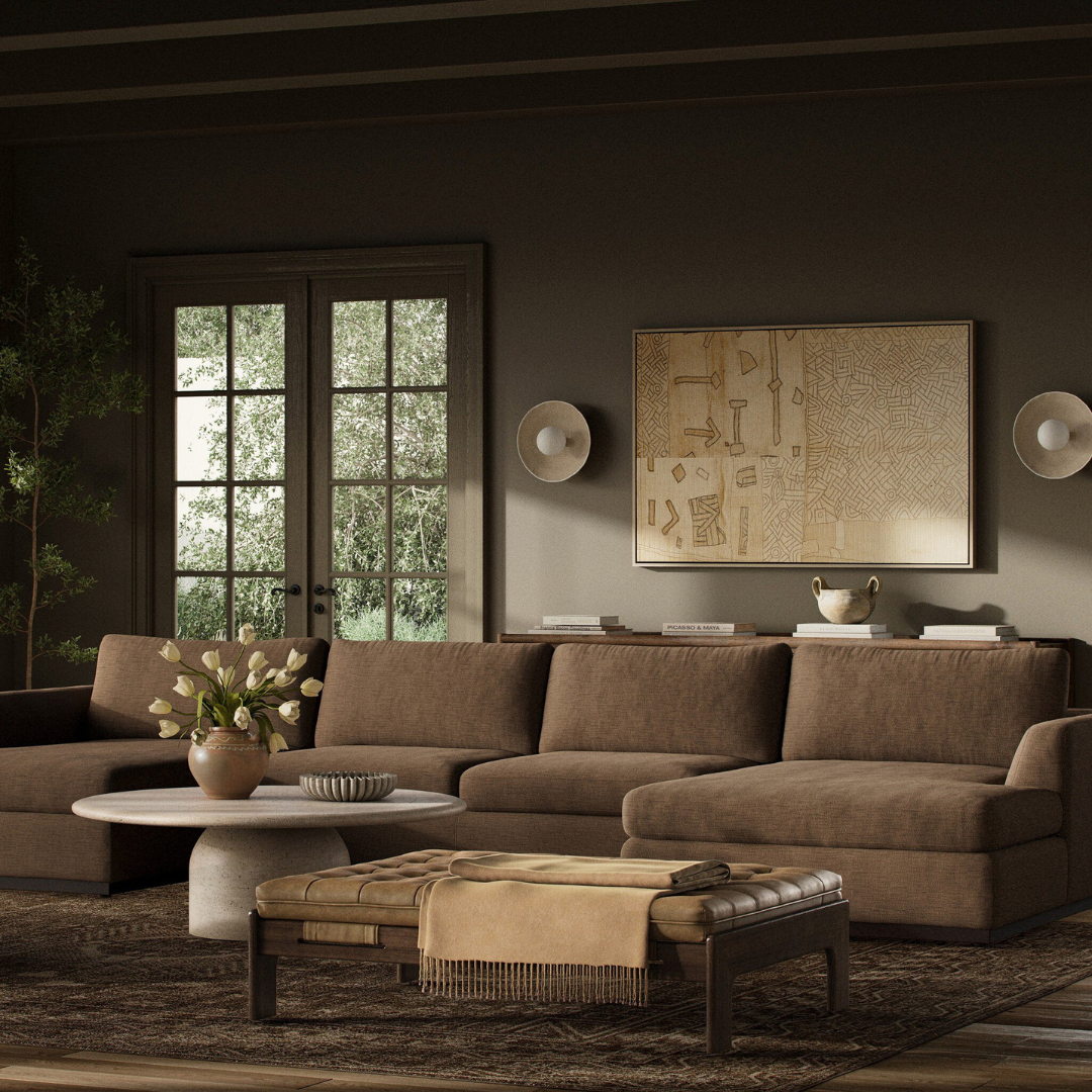 Collier Custom 3-PC U-Sectional