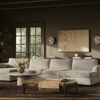 Collier Custom 3-PC U-Sectional