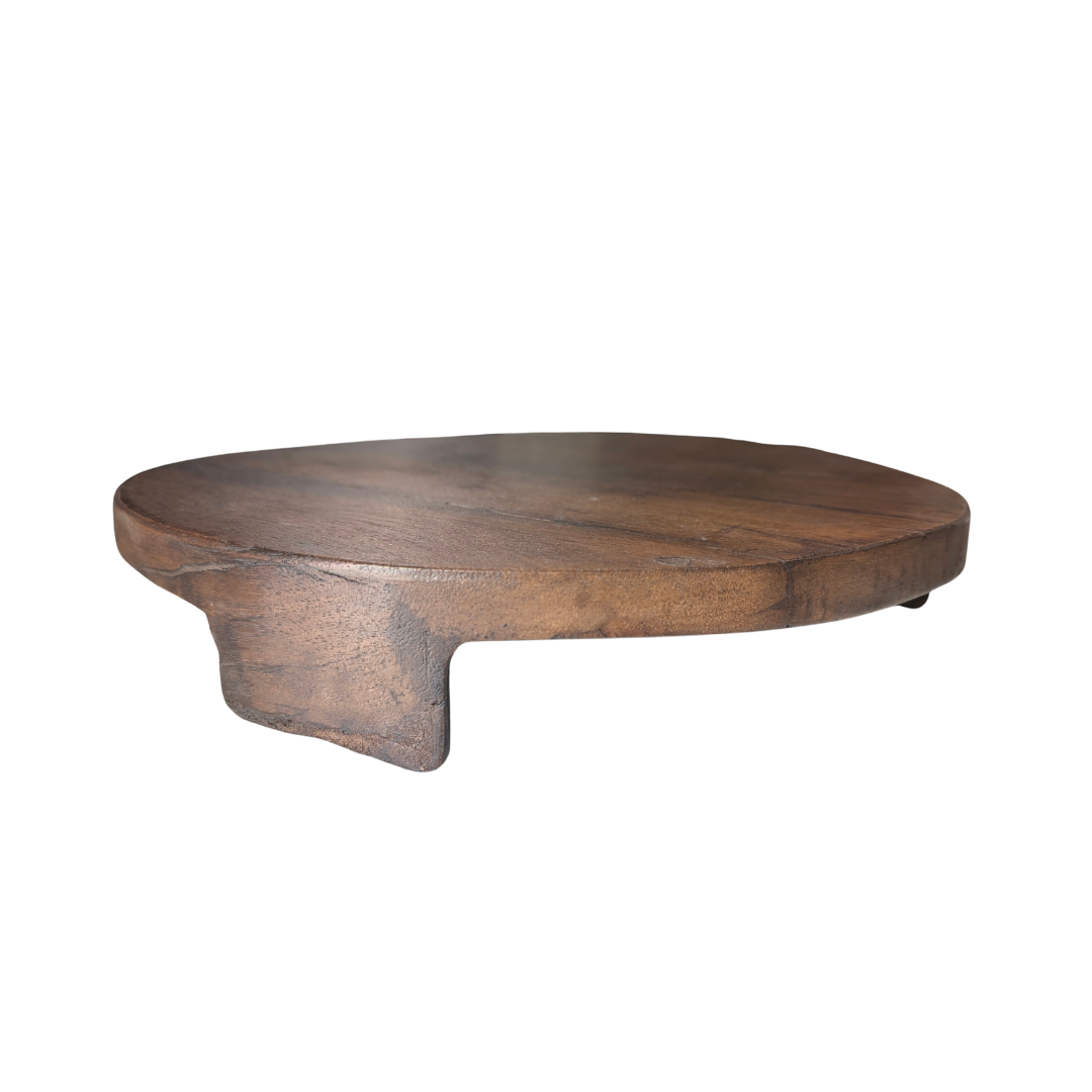 Found Wood Pedestal
